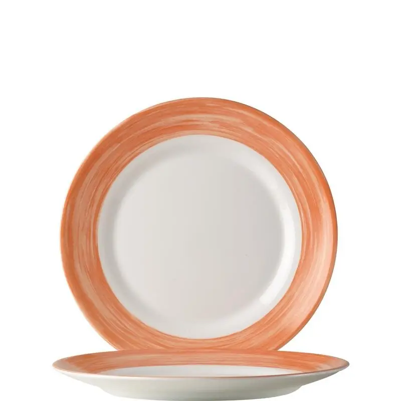 Finale Aktion Arcoroc, Brush Orange Dessertteller, Ø 19,5 cm
