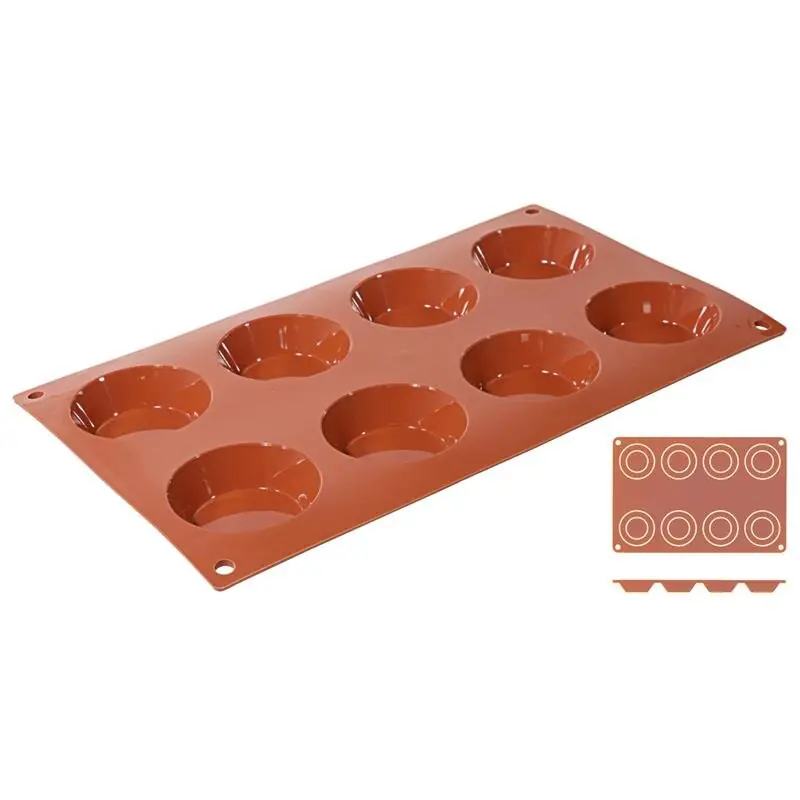 Must-Have Silikon-Backmatte Tartelett Ø 6 cm