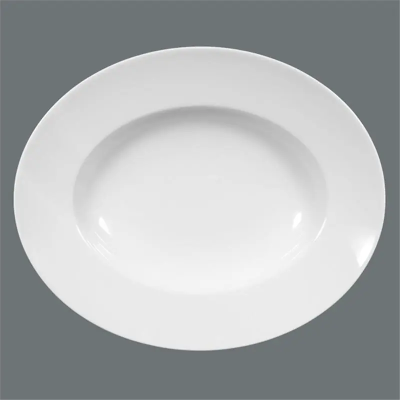 Super-Preis Meran, Pastateller oval, 31,9 x 26,1 cm, Inhalt: 45 cl