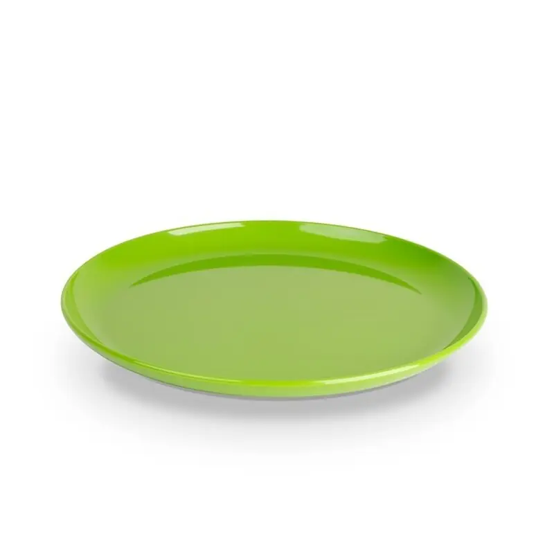 Kinder Essteller flach hellgrün 24 cm Neu