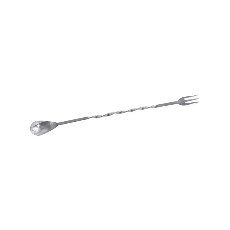 Barlöffel mit Gabel - Länge 25 cm Solange Der Vorrat Reicht