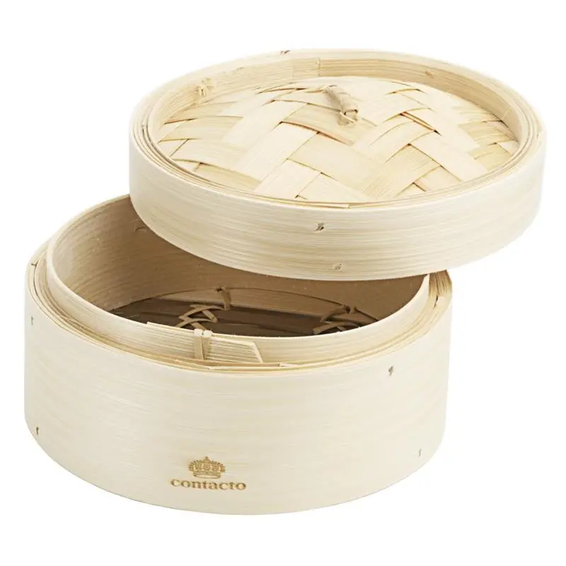 Sonderaktion Dampfkorb aus Bambus Ø 15 cm, Höhe aussen 8 cm, Höhe innen 4,5 cm