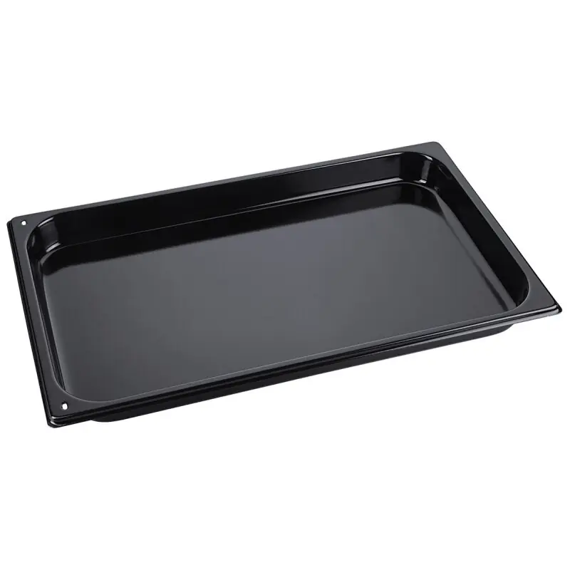 Konvektomatenblech GN 1/1, Granit-Emaille, Tiefe 40 mm, schwarz emailliertem Stahl Jetzt Kaufen