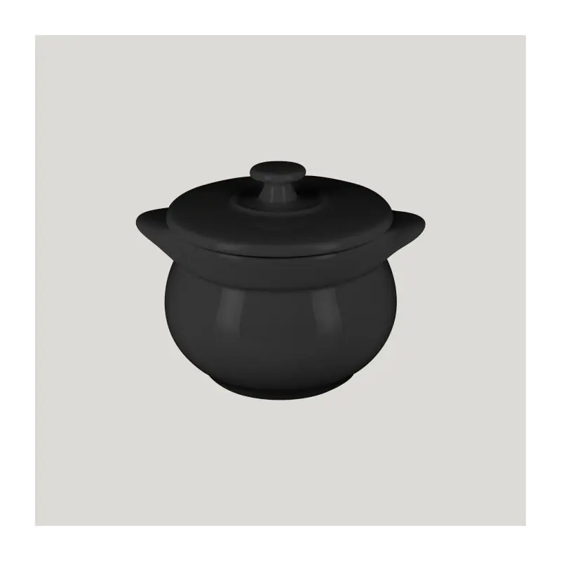 Chef's Fusion Suppenterrine rund & Deckel - volcano - Ø 10,6 cm - Höhe 7,5 cm - 45 cl Preiswert
