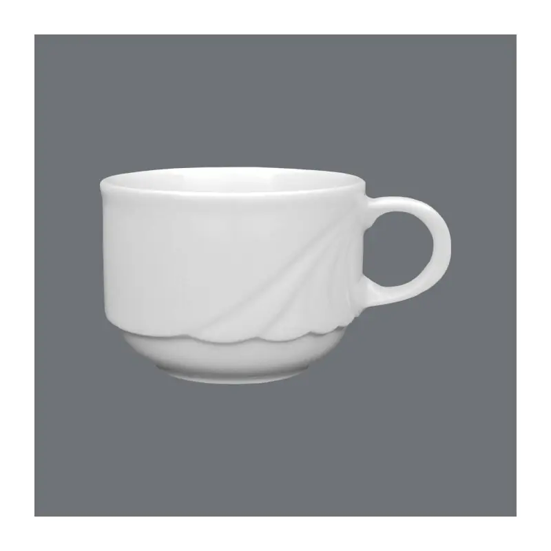 Eschenbach Ambiente -weiß- Kaffee-Obertasse stapelbar, Inhalt: 18 cl Neu