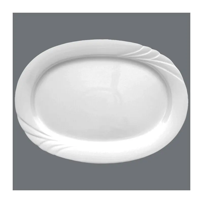Versand Am Gleichen Tag Eschenbach Ambiente -weiß- Platte oval 36 cm