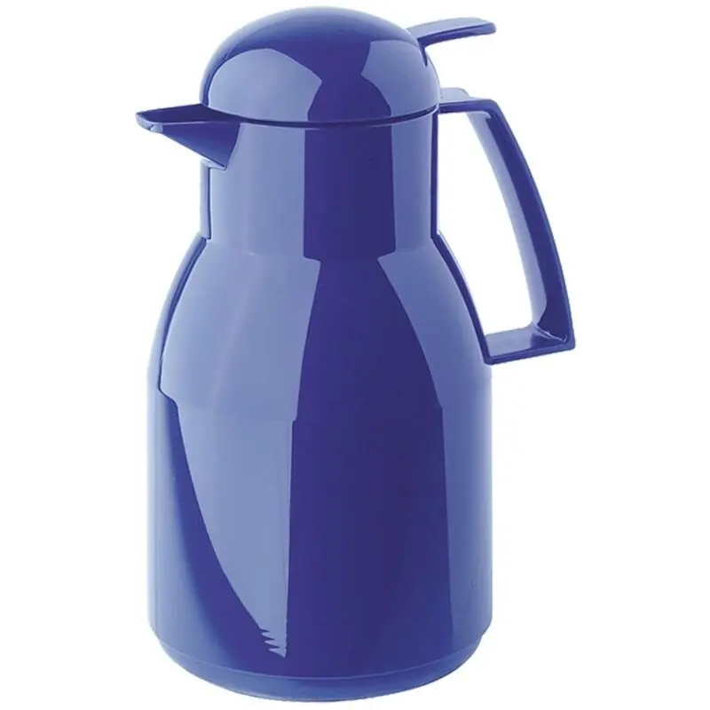 Schnäppchen Isolierkanne Top Push dunkelblau 1,0 Liter