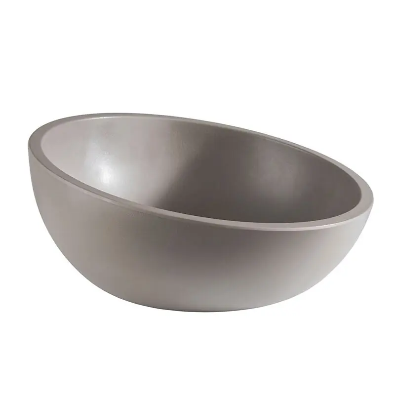 Zertifiziert Schale ELEMENT LOOK aus Melamin in Betonoptik, Ø 30 cm, H: 8,5 / 14,5 cm, 2,3 Liter