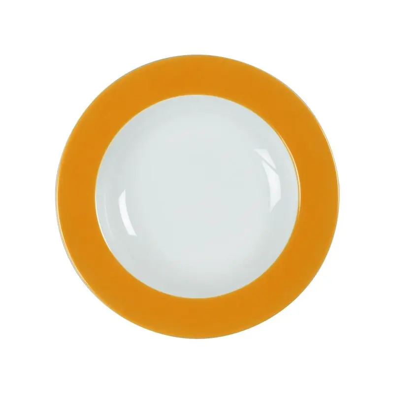 Beliebt Eschenbach, Tassen-Kollektion Teller tief 22 cm, Farbe: curry