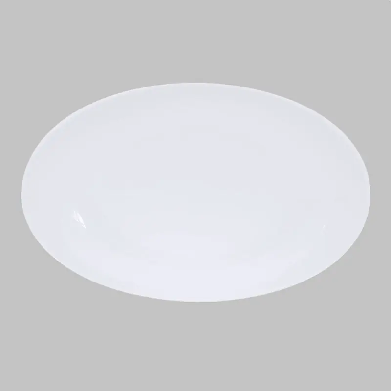 Eschenbach Porzellan, Simply Coup Platte oval coup 38 cm, Farbe: weiss Kracherpreis