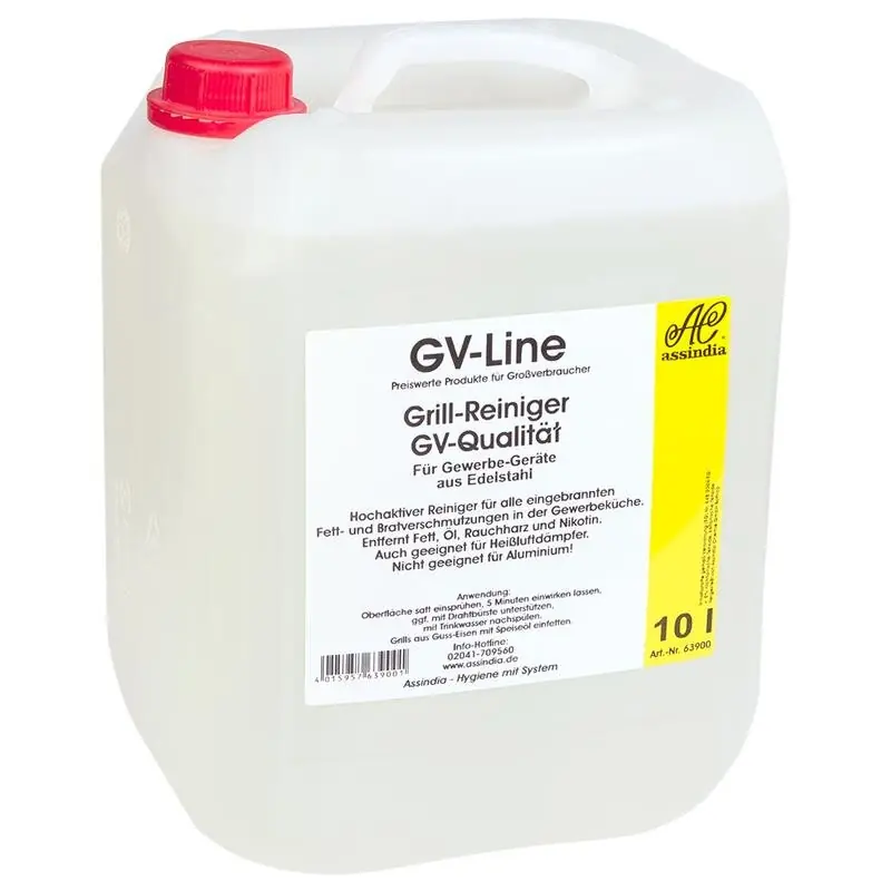 Neue Kollektion Grillreiniger GV-Line, 10 Liter Kanister