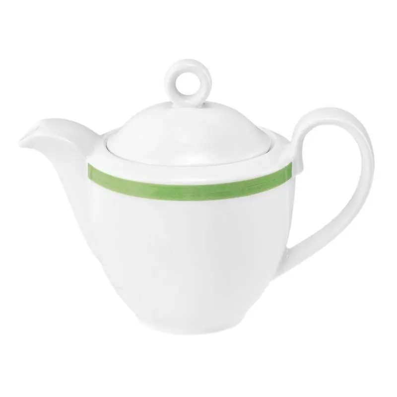 Zertifiziert Community, Pinselband grün, Kaffeekanne 1, Inhalt: 38 cl