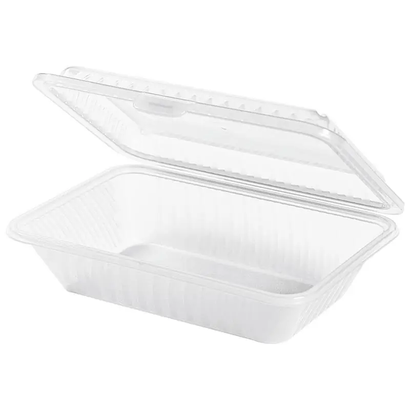 Preis Gesenkt Eco-Takeouts Behälter, weiß 23,5 x 17 x 7 cm