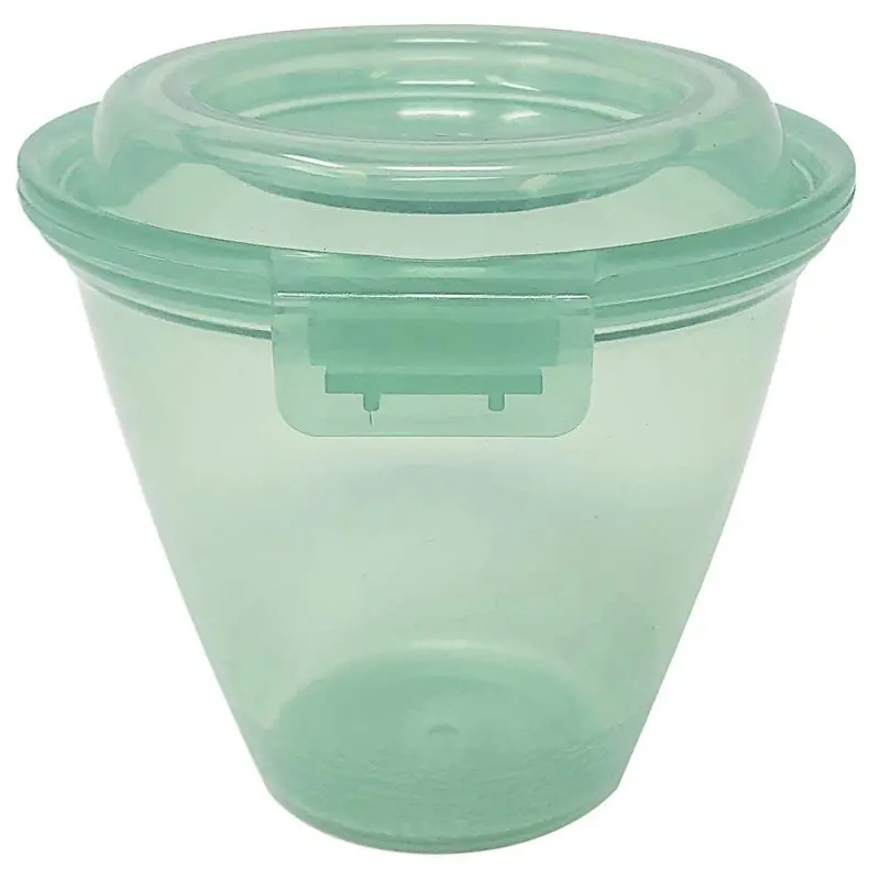 Direkt Vom Hersteller Eco-Takeouts Mehrweg-Menüschale mit Klappdeckel, grün Ø 11,7 x H: 9,9 cm, 365 ml