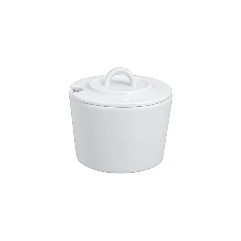 Access Zuckerdose mit Deckel, Polaris white, Ø 8,6 cm, Inhalt: 21 cl Schneller Versand