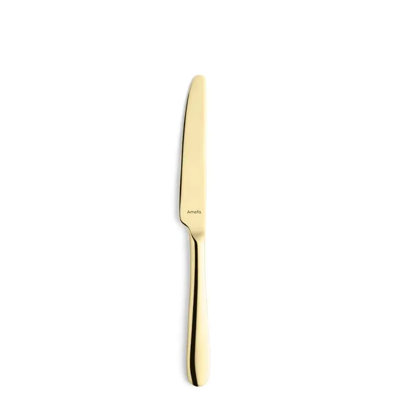 Oxford Vorspeisen-/Dessertmesser Vollheft PVD Gold, Länge: 21,1 cm Garantierte Lieferung
