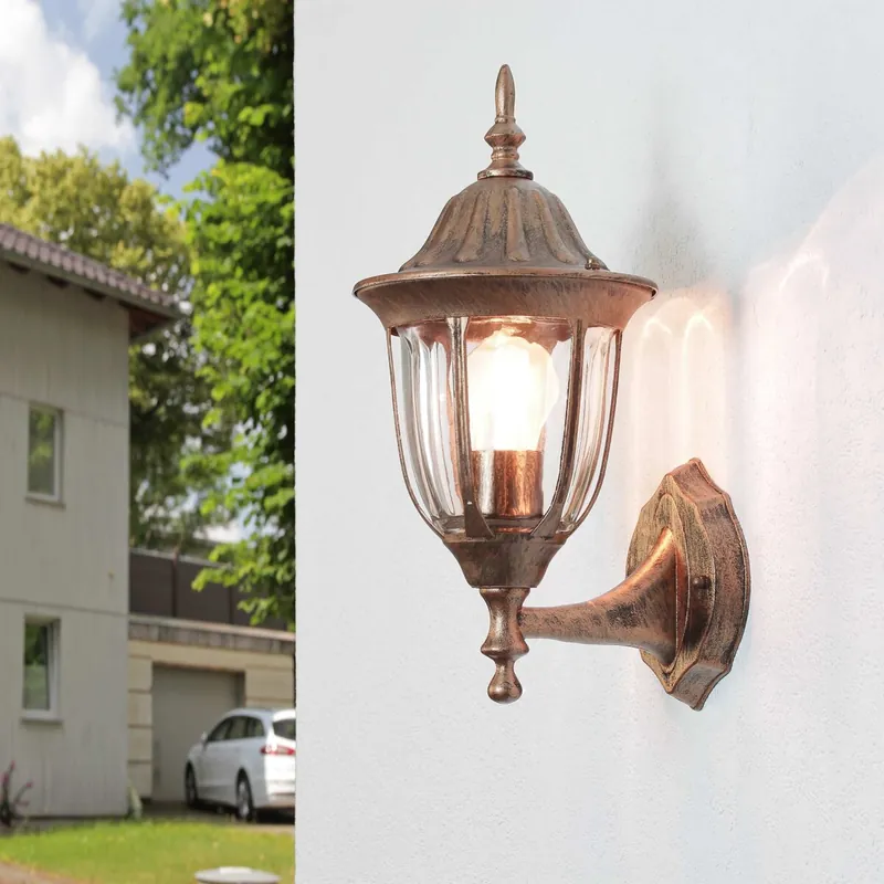 Jetzt Kaufen Laterne Wandlampe Außen rustikal wetterfest MILANO