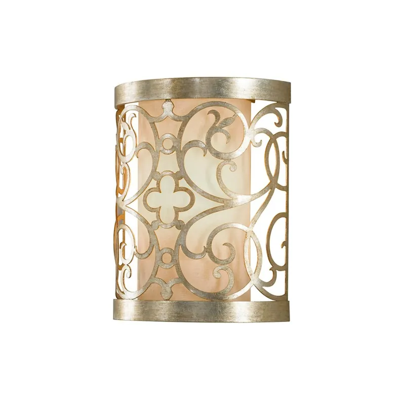 Sichere Zahlung Wandlampe für Flur Blattsilber Ornament JASMINA