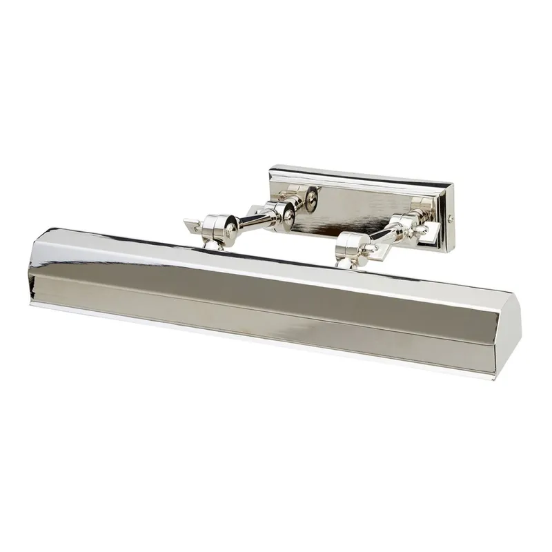 Highlight Bilderleuchte Nickel Metall 40 cm E14 schwenkbar