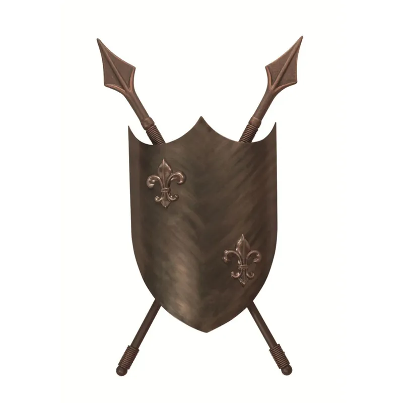 Dekorative LED Wandlampe CAMELOT Mittelalter Design Markenware