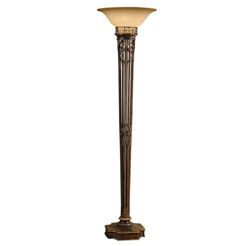 Stehlampe CARMEN 189cm Wohnzimmer Fackel Leuchte Preis Gesenkt