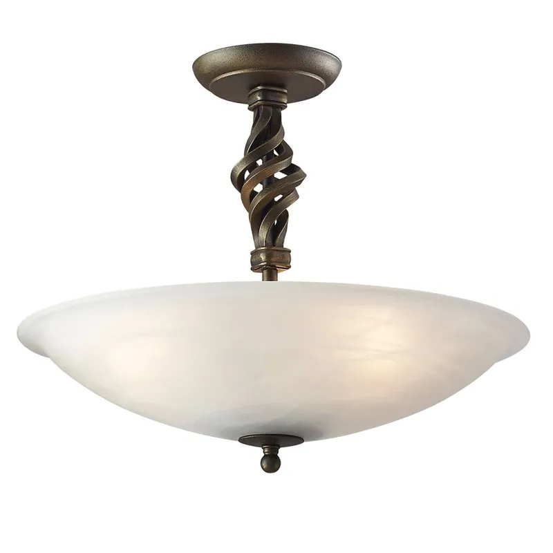 Deckenleuchte ANOUK Antik Gold Ø40cm Design Lampe Ausverkauf