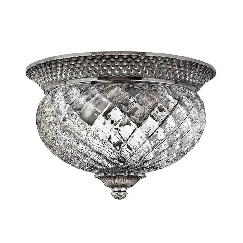 Geprüft Deckenleuchte ANABELL 8 Nickel Ø31cm Design Lampe
