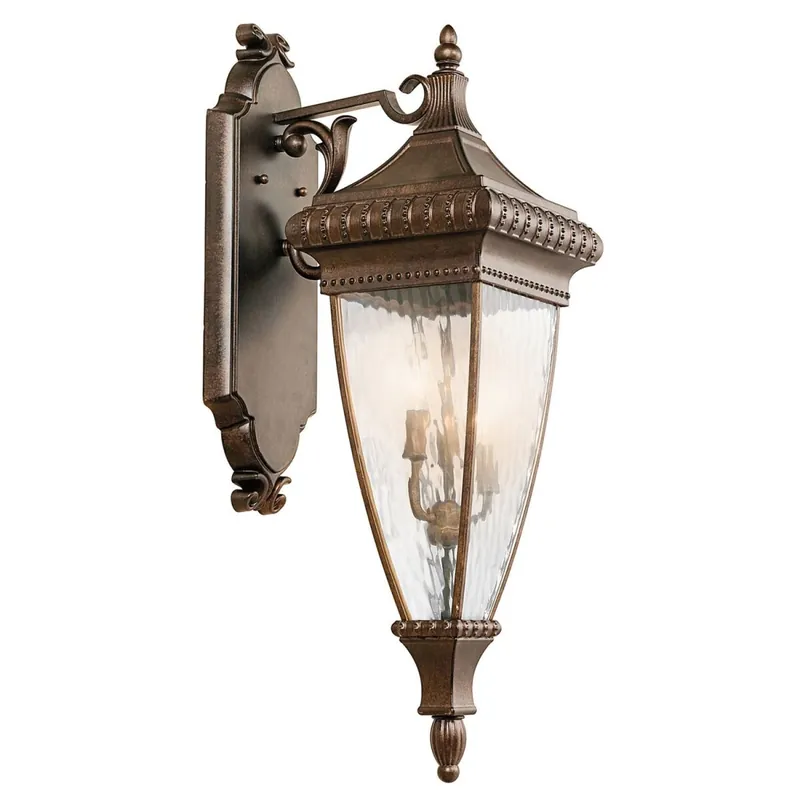 Große Wandlampe außen H:79cm Vintage in Bronze Finale Aktion