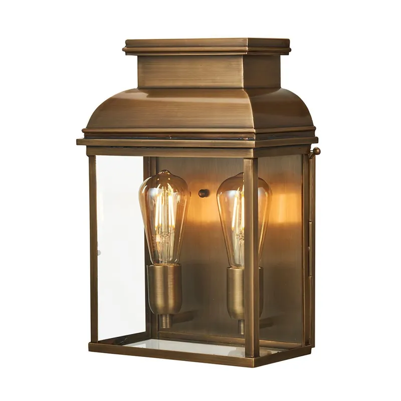 Neue Ware Außen Wandleuchte Messing IP44 rostfrei Antik Haus