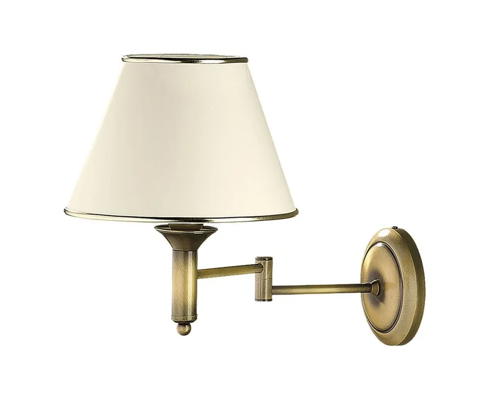 Wandleuchte PENELO in Messing schwenkbar Lampe E27 Letzte Chance