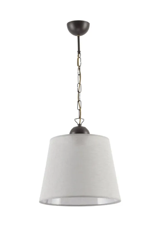 Hängeleuchte Grau Braun Ø38cm Wohnzimmer LOCOLA Billig