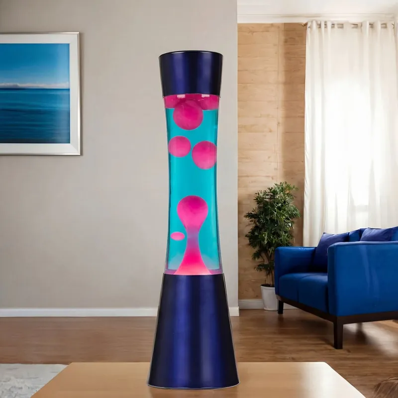 Wochenendangebot Lavalampe Blau Pink 39,5 cm RINGO