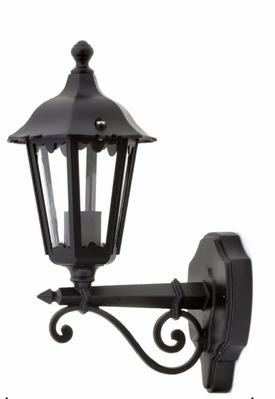 Aktuell Rustikale Wandleuchte Außen Schwarz E27 IP44 Außenlampe