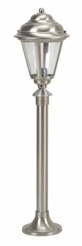 Stehlampe Gartenbeleuchtung Nickel Echt-Messing Aktuell