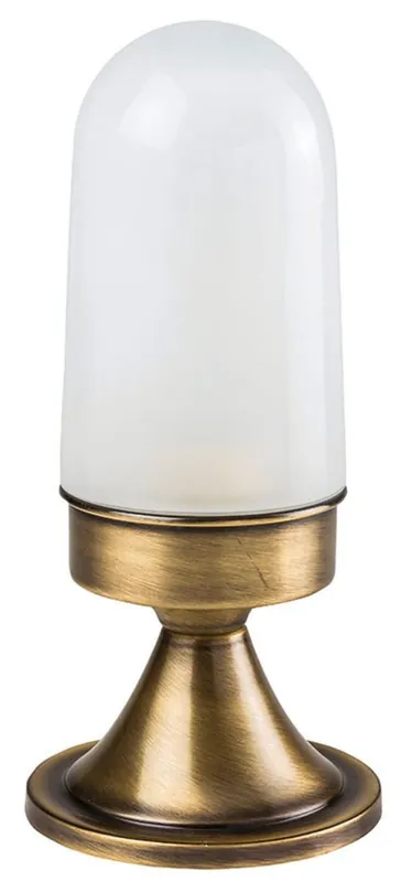 Dekorative Gartenleuchte Messing Glas H:28cm außen Solange Der Vorrat Reicht