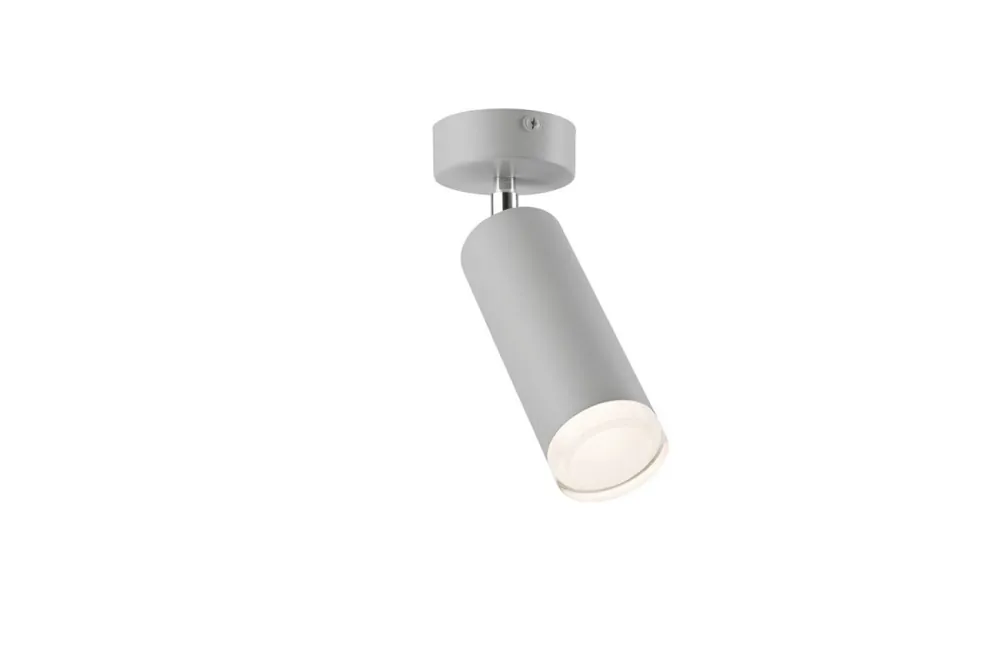 Nur Heute Spot Lampe Beleuchtung Silber Aluminium rund
