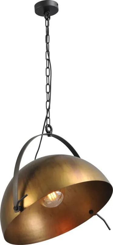 Finale Aktion Deckenlampe Messing Antik verstellbar Ø50cm LARINO