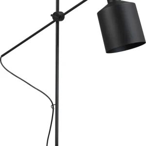 Tischleuchte E27 BORIS in Schwarz Top-Preis