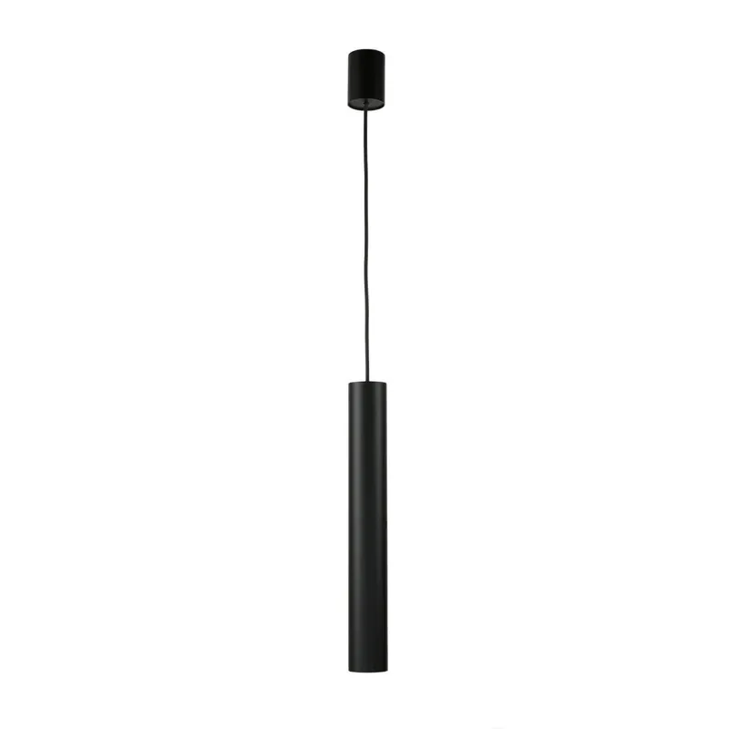 Billig Metall Hängelampe Schwarz GU10 Modern schmal