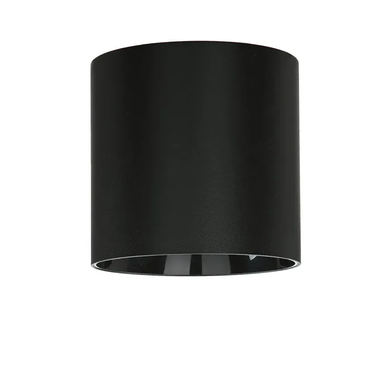 Kleiner Deckenstrahler Schwarz GU10 Ø12,7cm rund Bestseller