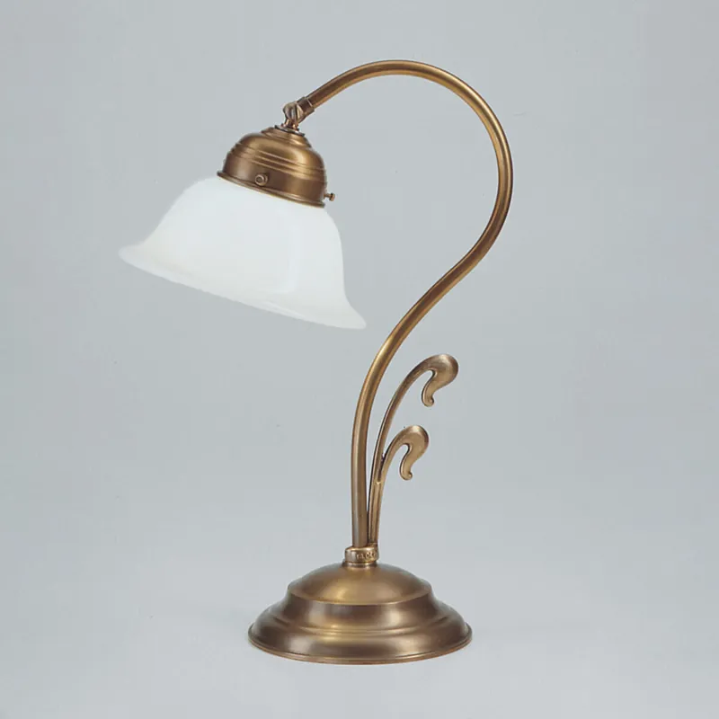 Jugendstil Tischleuchte aus Berliner Messing Q6 Sonderangebot