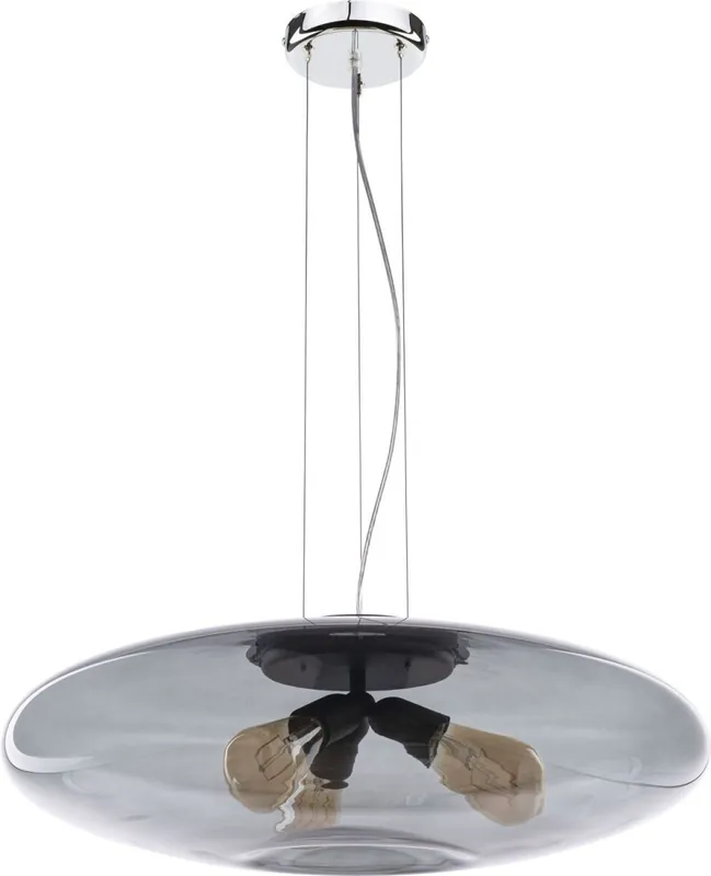 Hängeleuchte in Graphit 3-flmg rund Lampe Esstisch Top-Angebot