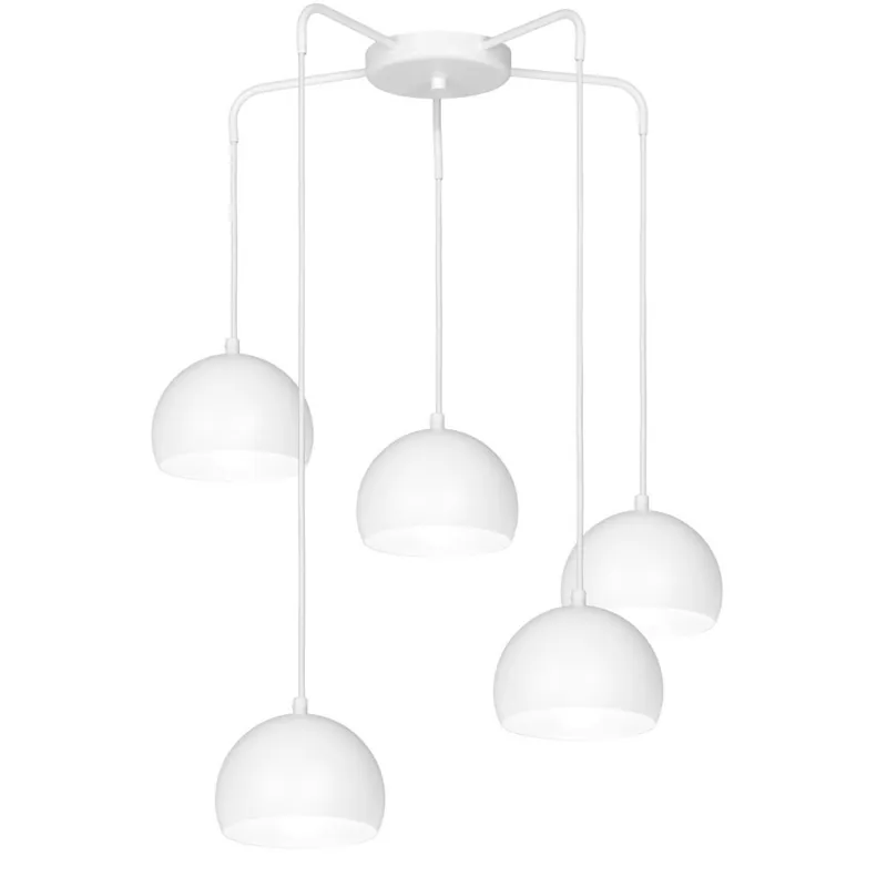 Hängeleuchte Metall Retro 5 flammig E27 Hängelampe Sonderangebot