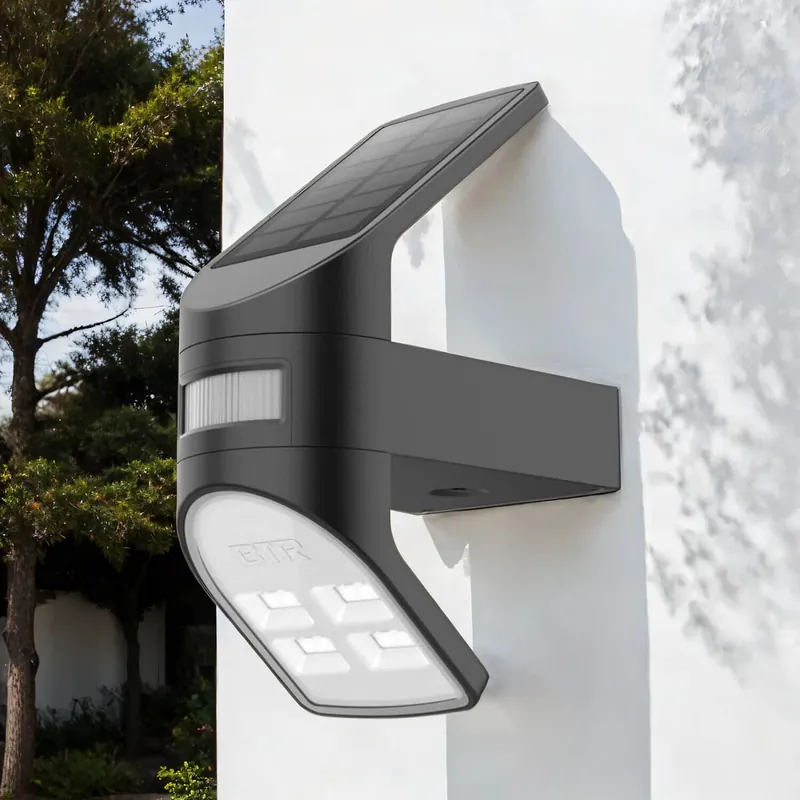 Direktkauf Solarlampe Bewegungsmelder LED 4000 K Garten Haus