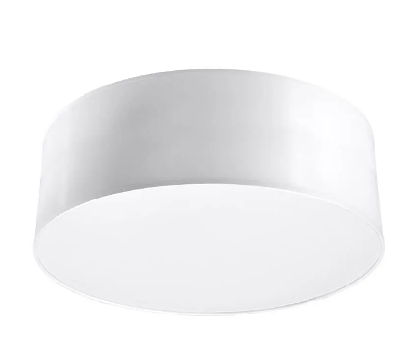 Deckenlampe Weiß rund flach Ø 25 cm blendarm E27 Preis Gesenkt