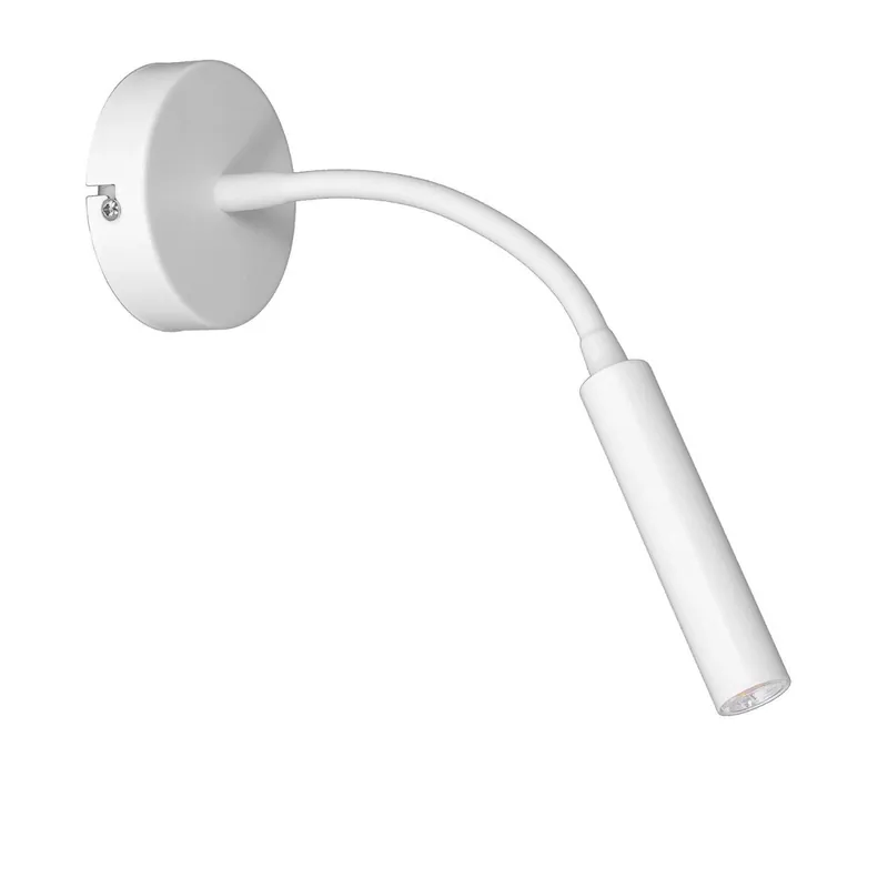 Wandspot Metall G9 akzentuiert T:35 cm Flexarm in Weiß Expressversand