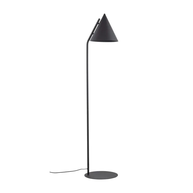 Knallerangebot Stehlampe Schwarz Metall 145 cm klein E27 Retro CODY