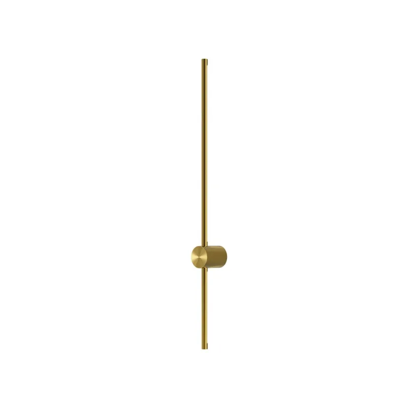 Wandlampe Metall LED 90 cm hoch in Messing länglich MAX Rabatt