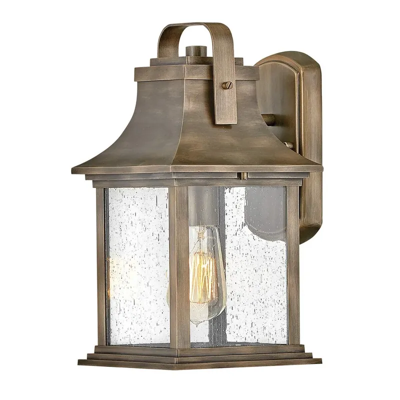 Wandlampe außen E27 IP44 H: 34,9 cm in Bronze Vintage Jetzt Bestellen