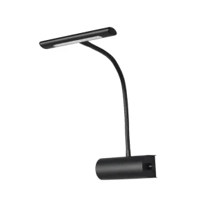 LED Wandleuchte Schwarz Dimmer Metall 430 lm H:35 cm Markenware